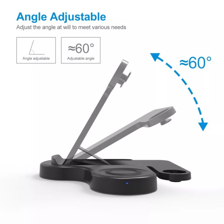 3 in 1 folding wireless charger