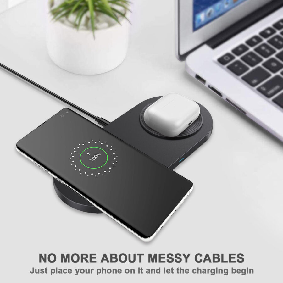 Type C Wireless Charger Pad for Iphone Watch Airpods
