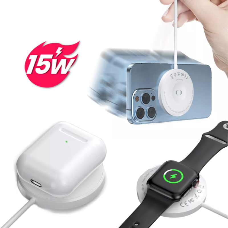 3 in 1 magnetic wireless charger
