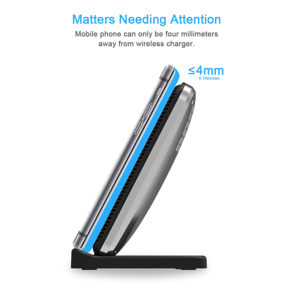 WT 660F Wireless Charger Stand detail 2