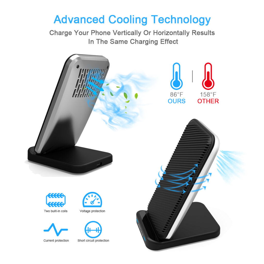 WT 660F Wireless Charger Stand detail 4