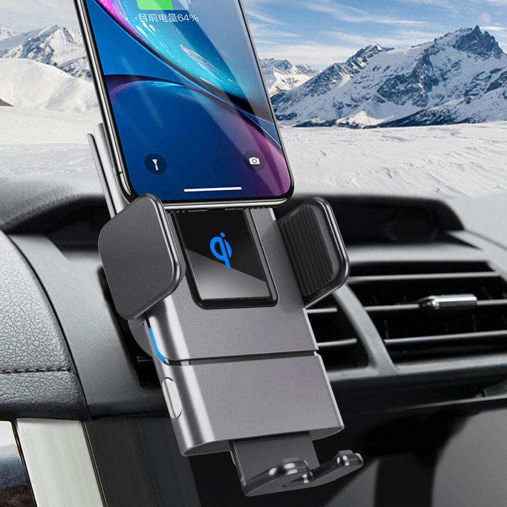 WT C10 Wireless Car charger detail 4