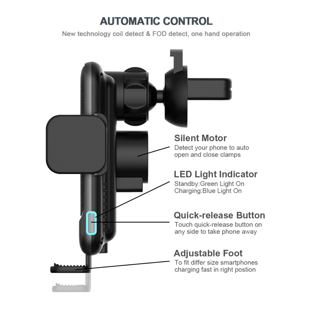 WT C11F Wireless car Charger detail 13