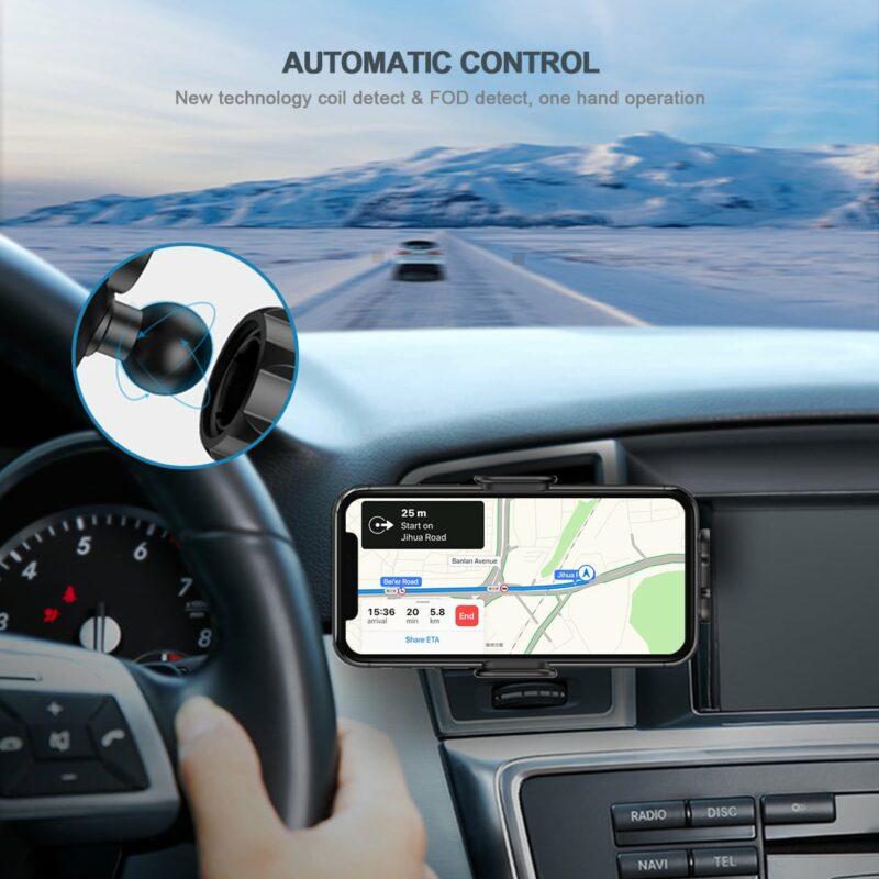 WT C16F Wireless car cahrger details 12 2