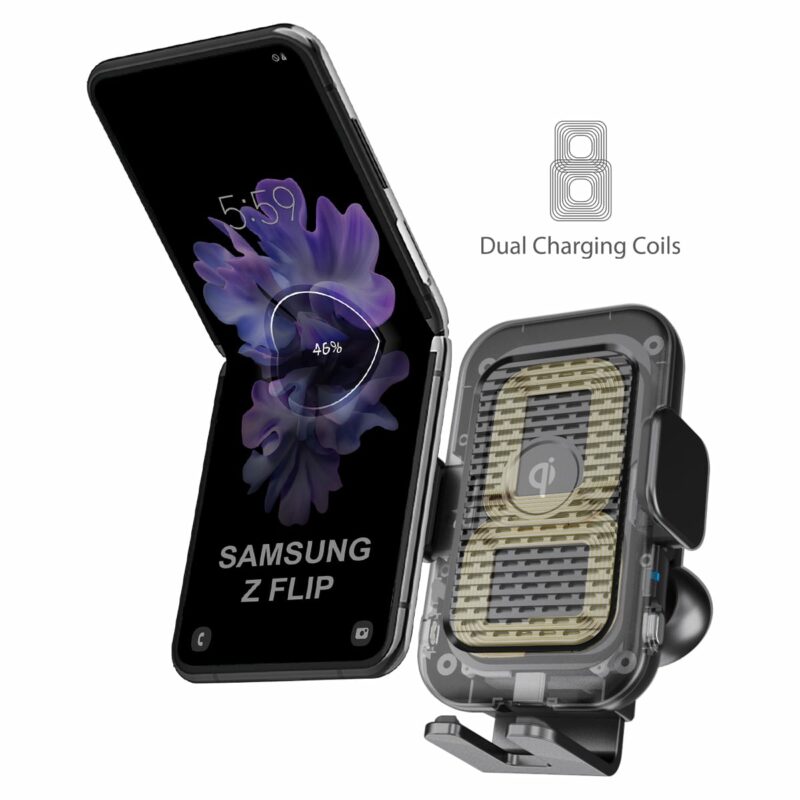 WT C18F Dual coils car charger pic 1 2