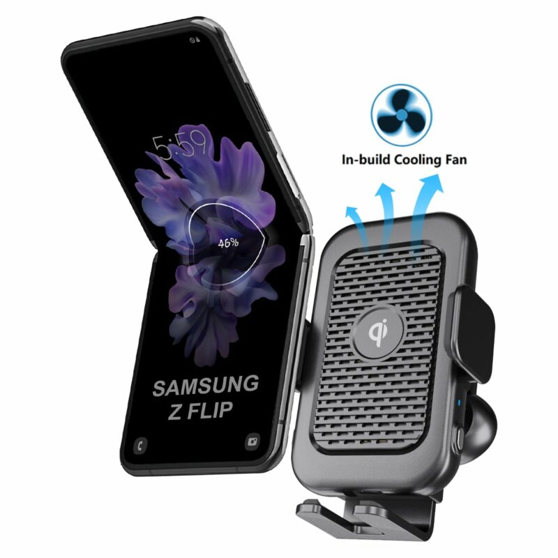 Cooling fan fast charging