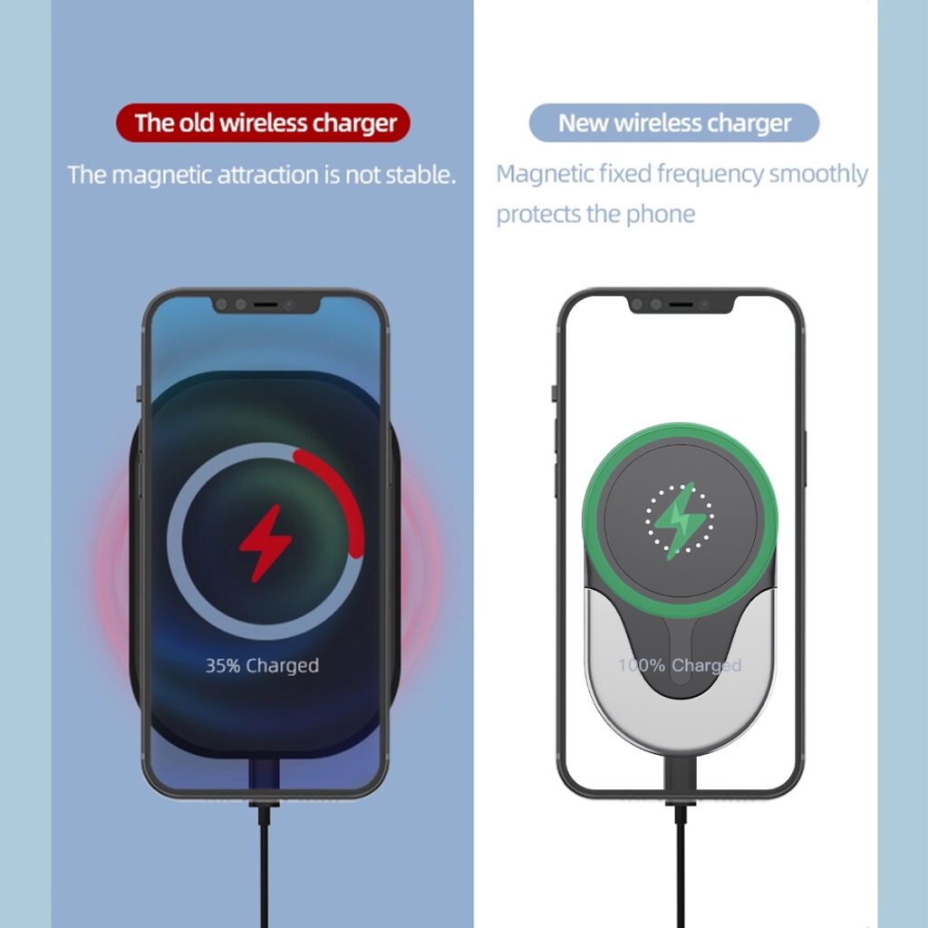 WT C19F magnetic car charger details 8