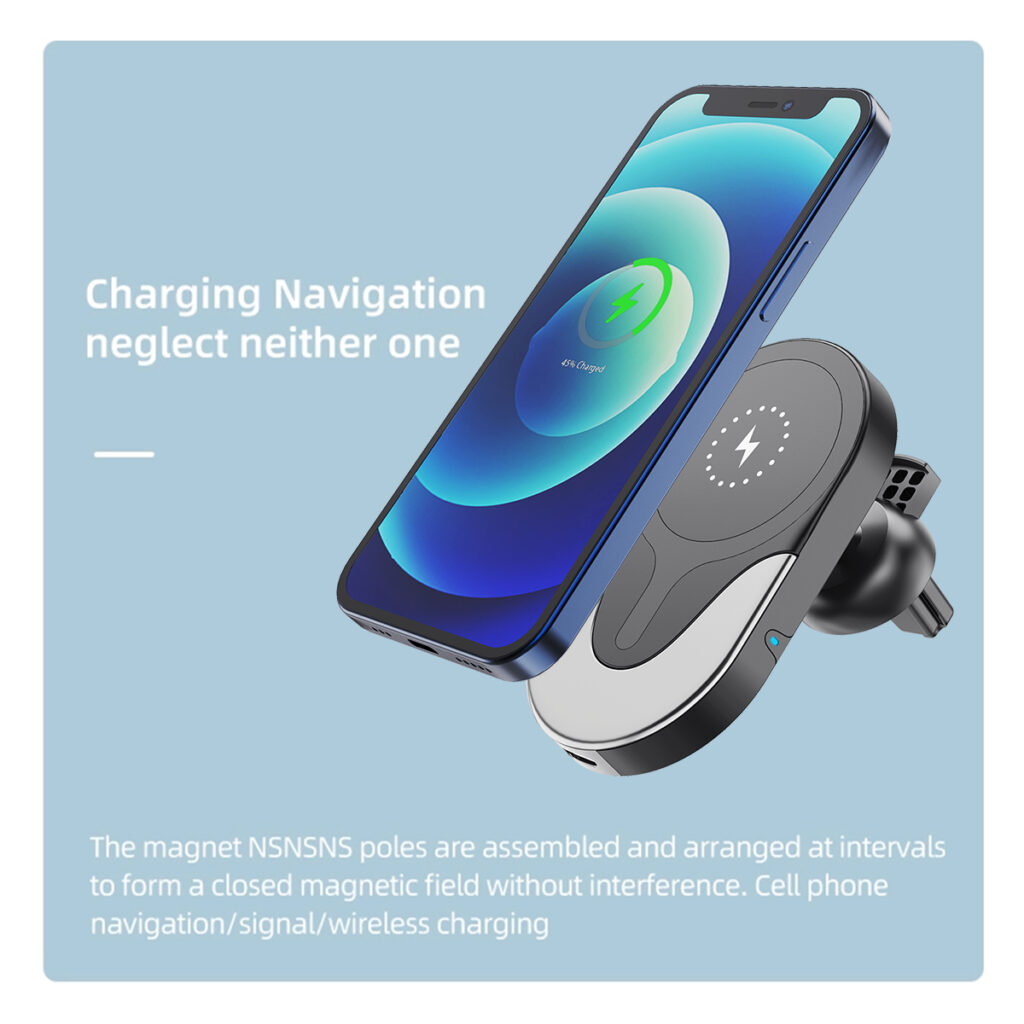 WT C19F magnetic car charger details 9