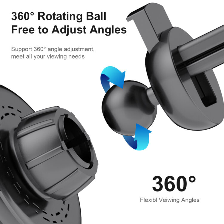 wireless charging car dash mount