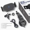 Wireless car charger accessory