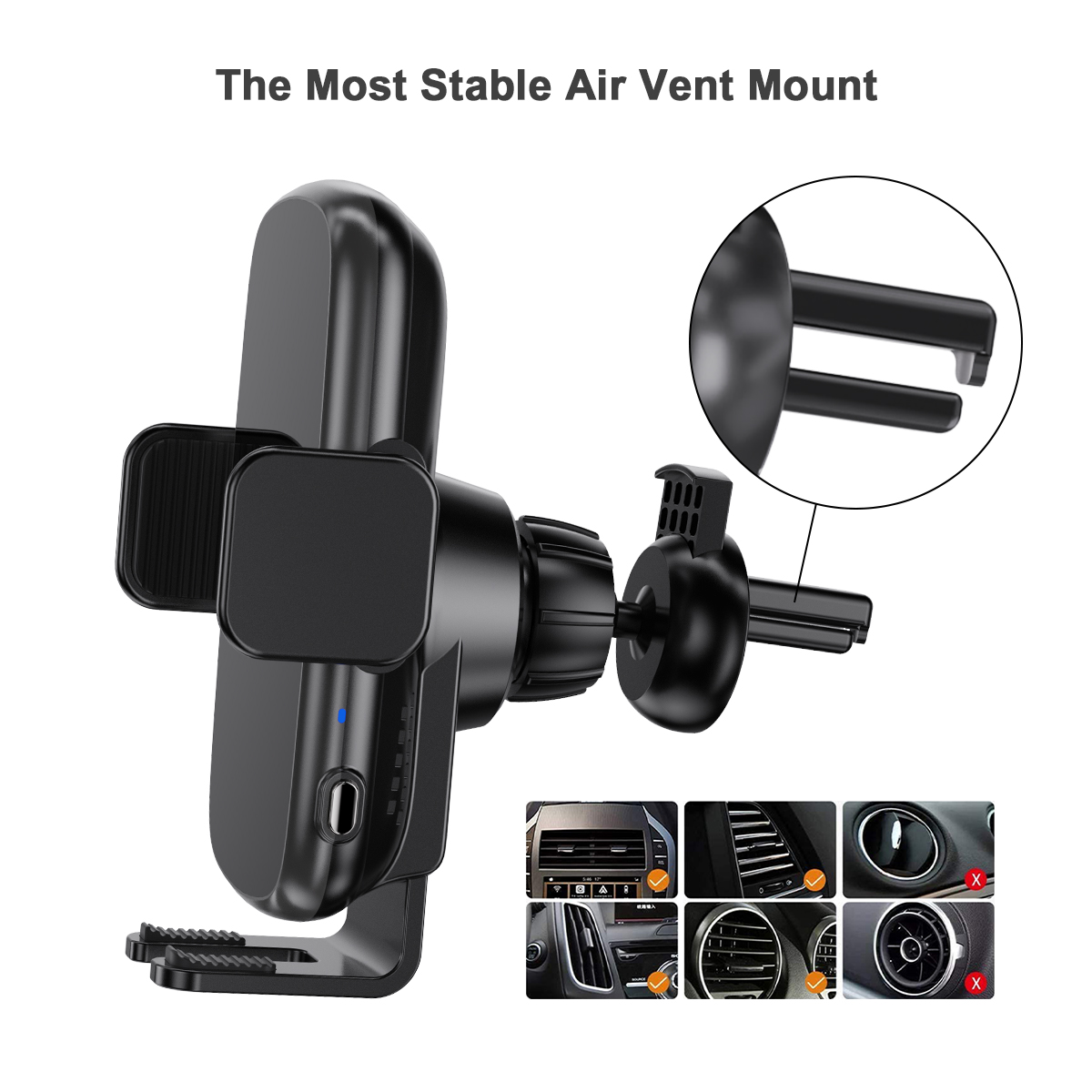 WT C29F Samsung wireless car charger details 11