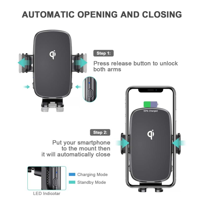 WT C29F Samsung wireless car charger details 6 3