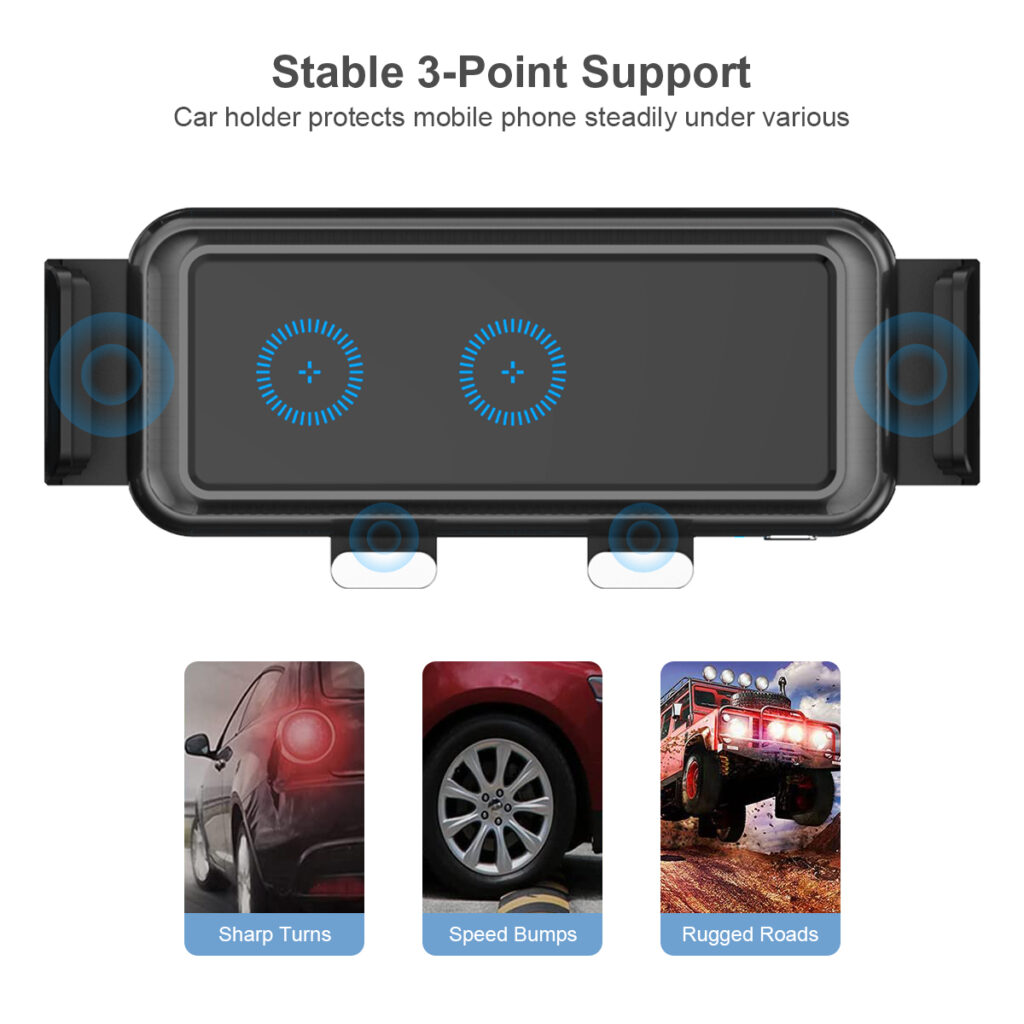 WT-C35F Dual Coils Stable 3 point support