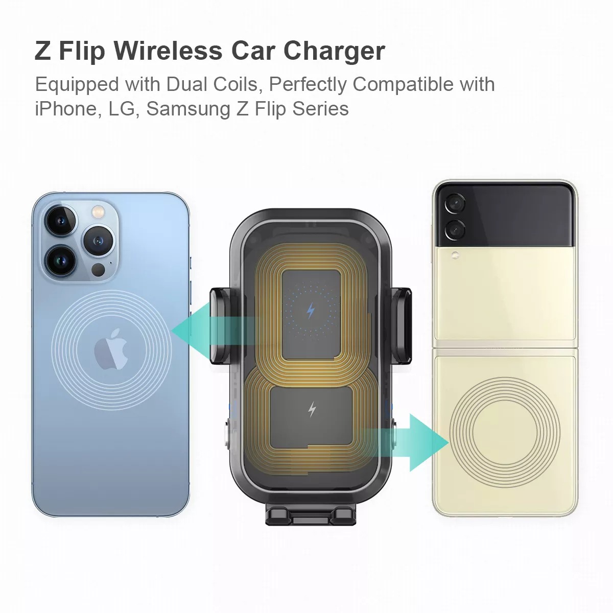 WT C36 Samsung wireless car charger details 5