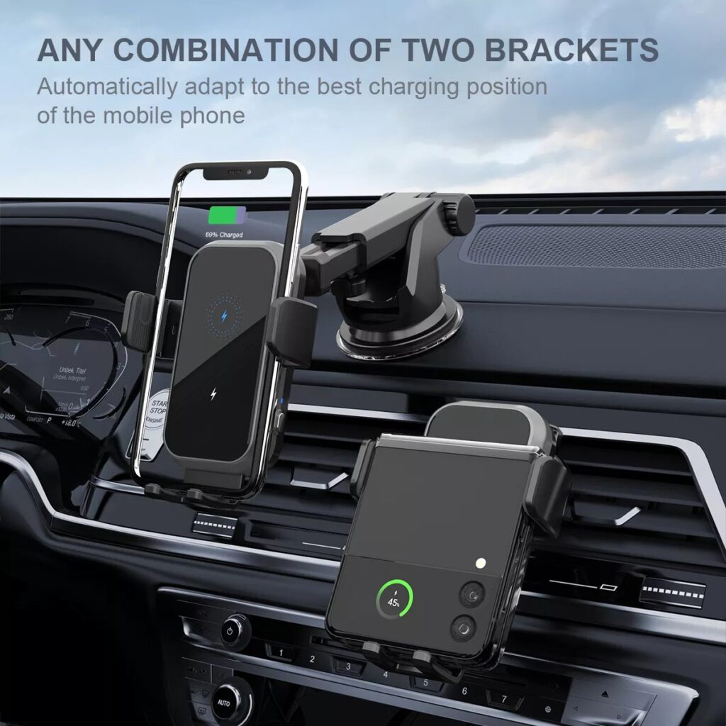 WT C36 Samsung wireless car charger details 9