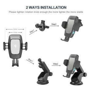 wireless car charger install
