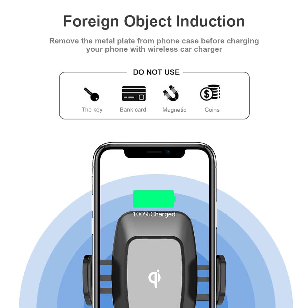 C8 smart wireless car charger 4