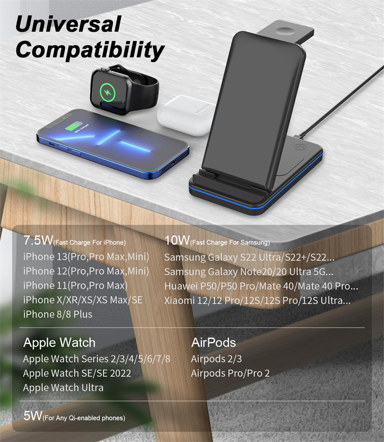Compatible with wireless charging