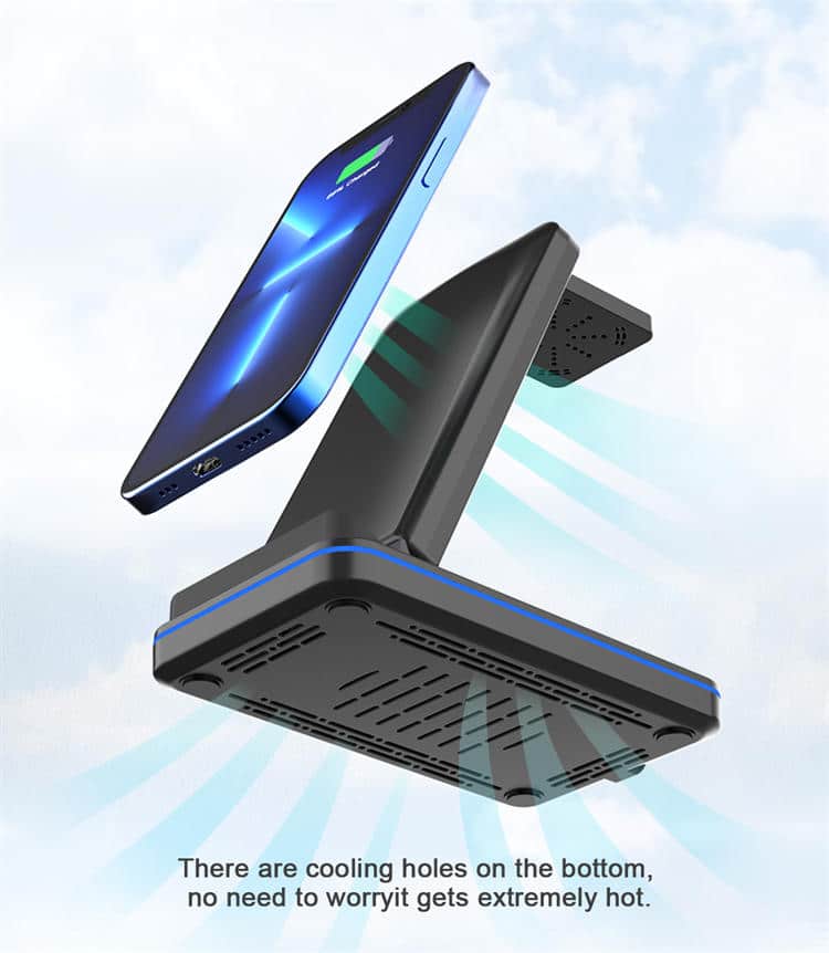 3 in 1 Wireless charging Stand