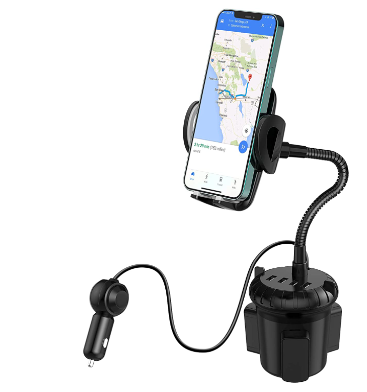 wireless car charger cup holder
