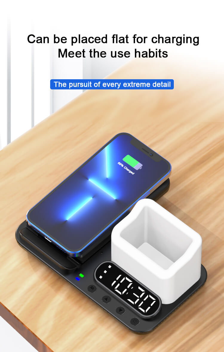 Folding wireless charger