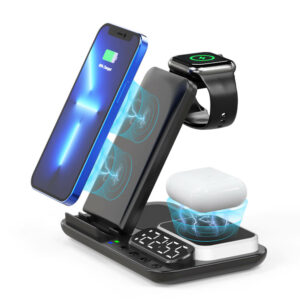 wireless charger alarm clock