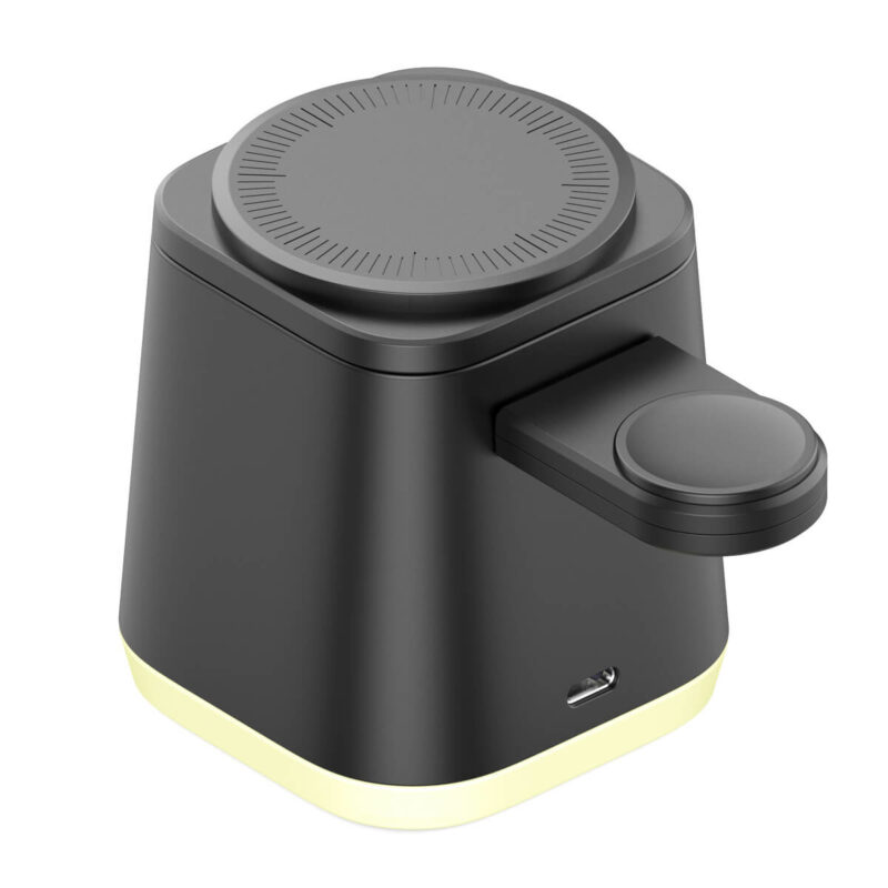 Q11_Magnetic Wireless charger with Alarm Clock (5)