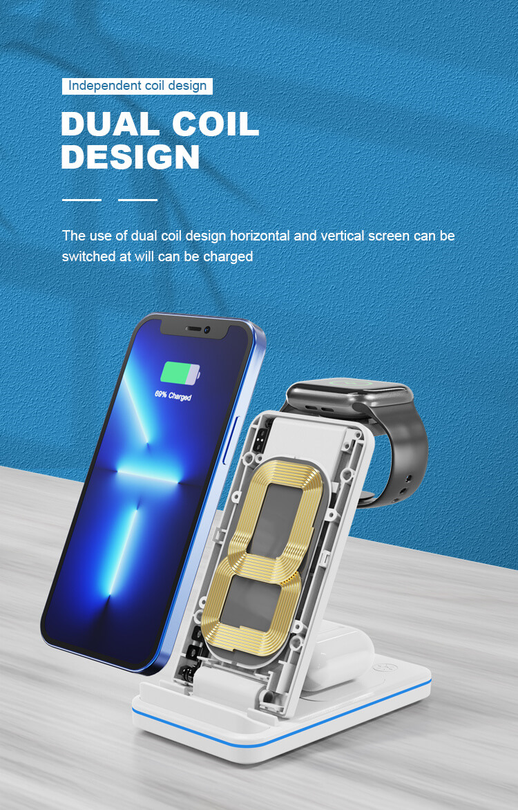3-in-1 wireless charger
