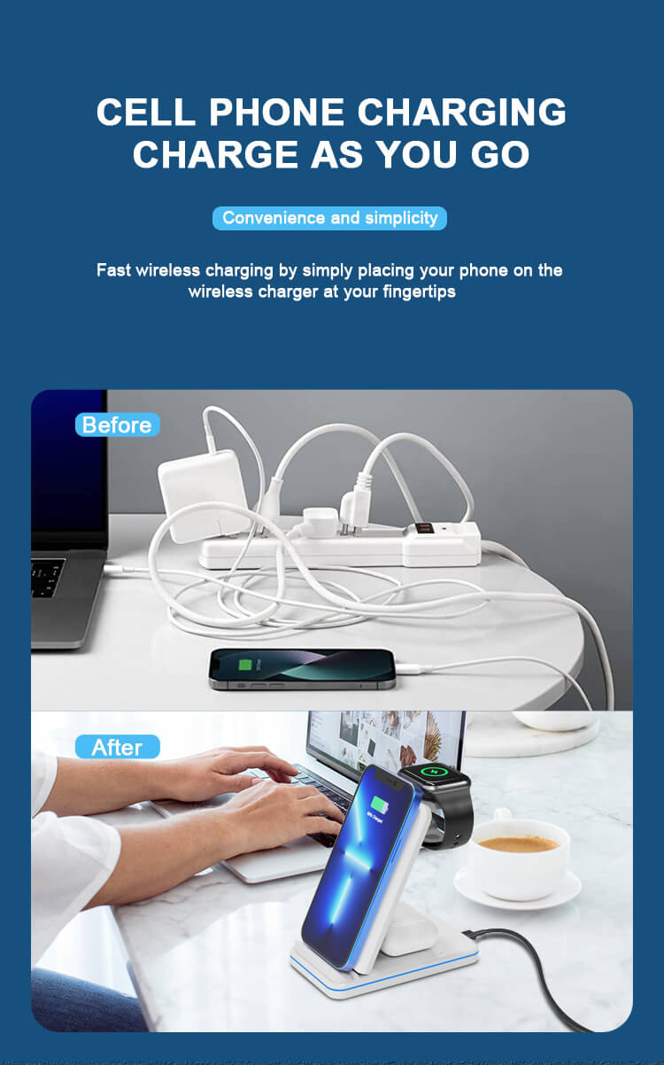3-in-1 wireless charger