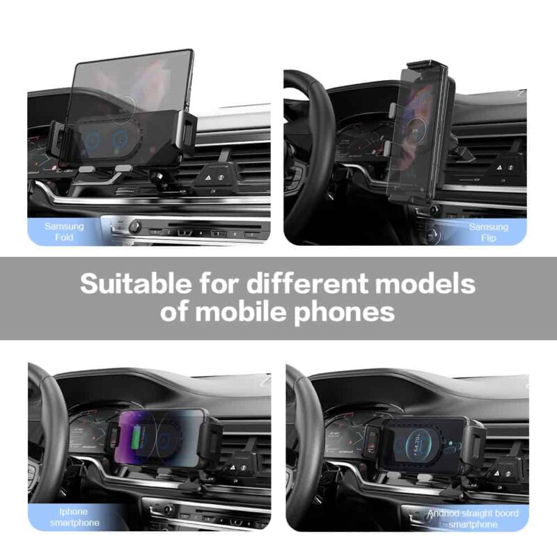 WT C37F Wireless car charger for samsung z fold 6 1 1