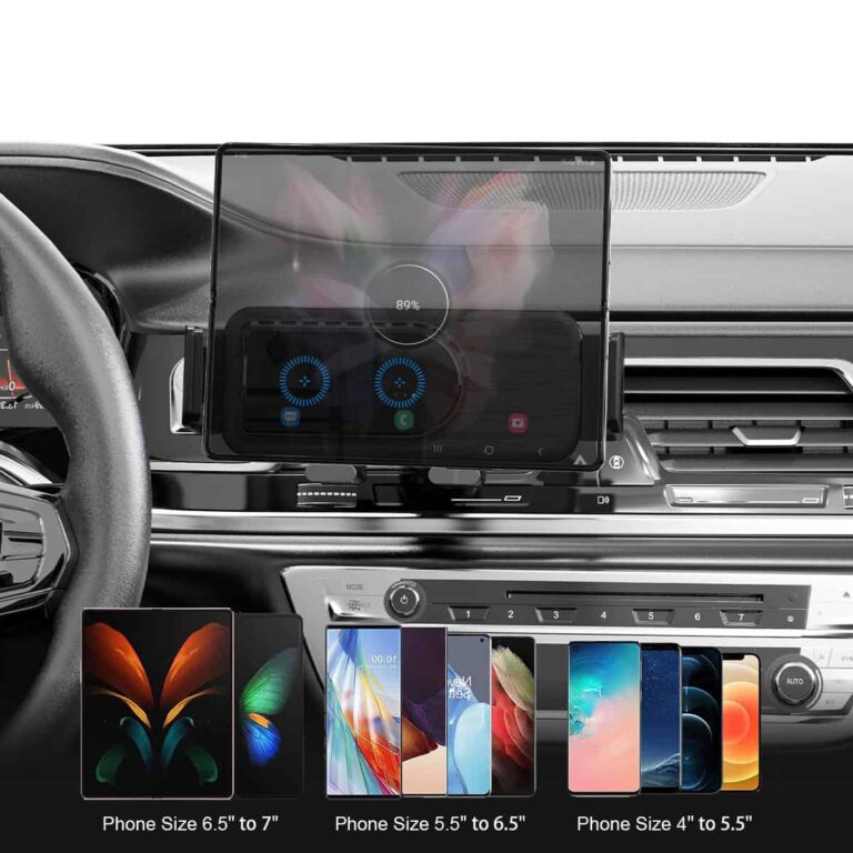 WT-C37F Wireless car charger for samsung z fold 6