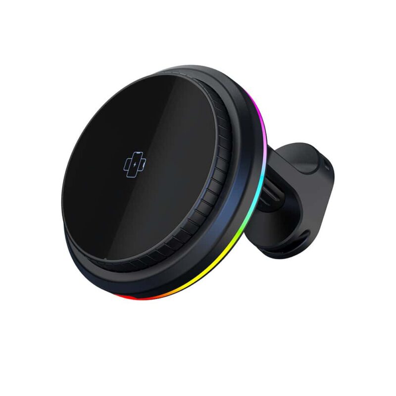 RGB light Wireless Car Charger