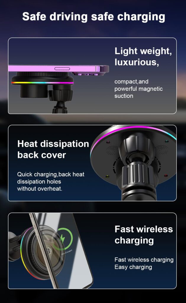 magnetic Wireless Car Charger